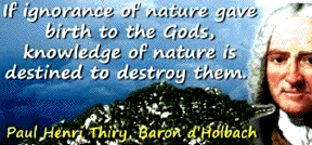 Paul-Henri Thiry, Baron
                                                          d'Holbach