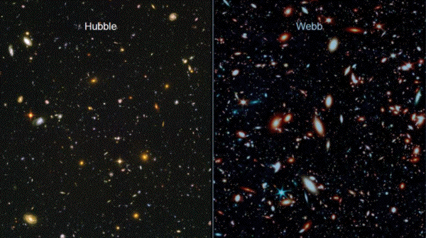 Hubble-Webb
                                                  imagery 