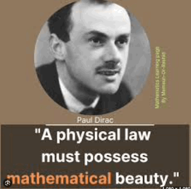 Dirac's
                                                    addiction to
                                                    Mathematics...