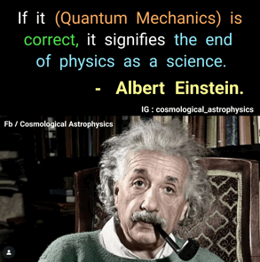 Winstein on the falacy of
                                      QM